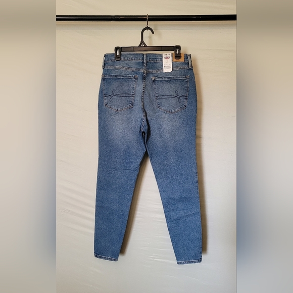 Levi's Denizen Ultra High Rise Button-Up Ankle Leggings Size 15/32 Skinny Jeans - Picture 2 of 11